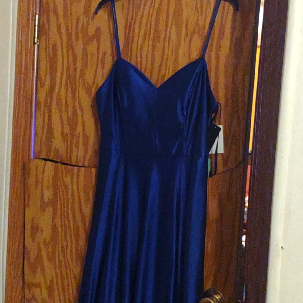 Blue Prom dress. Size 13 fits like a 12.